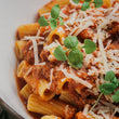 RIGATONI BOLOGNESE